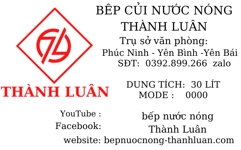 bếp nước nóng thành luân