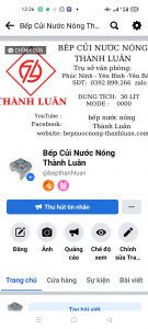 bếp nước nóng thành luân
