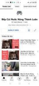 BẾP CỦI NƯỚC NÓNG THÀNH LUÂN