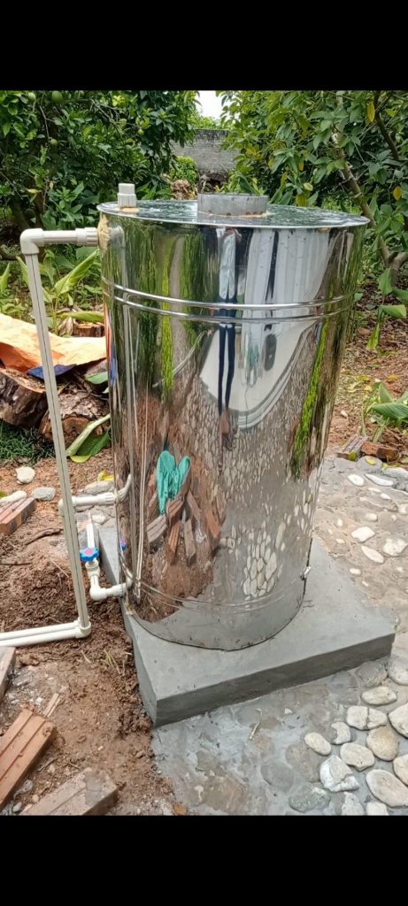 bếp củi chuyên nước nóng Thành Luân