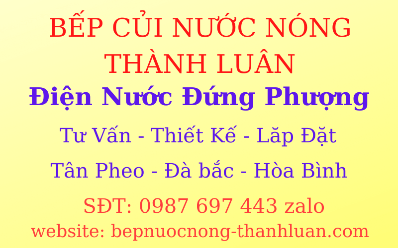 bếp nước nóng thành luân