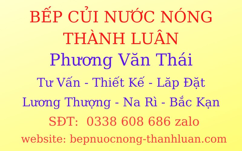 bếp nước nóng thành luân