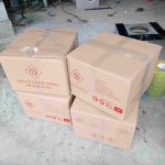kết nối bình điện với bếp củi nước nóng