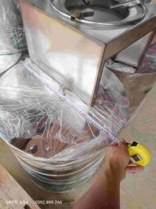 Bộ bếp củi nước nóng 105 lít